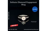 Buy Platinum Solitaire Ring UK thumbnail