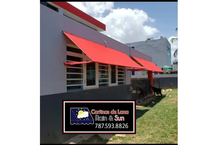 $1 : Cortinas de lona Rain and Sun image 5