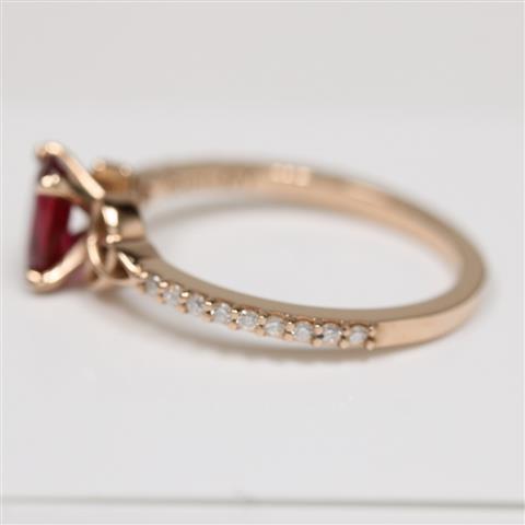 $3721 : Buy 0.96cttwNatural Ruby Rings image 1