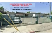 FÁBRICA- SOLICITA  LIMPIADORA en Los Angeles
