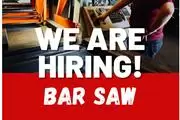 Now Hiring Bar Saw Operator en Orange County