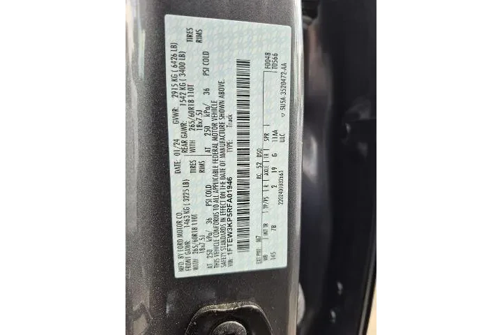 $38196 : Ford F-150 2024 4x2 XLT 4dr image 5
