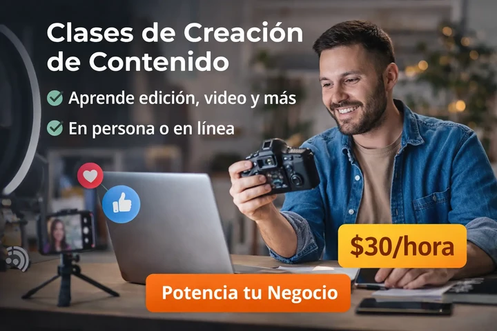 Clases de Creación de Contenid image 1