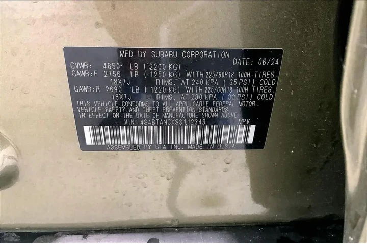 $33491 : Subaru Outback 2025 AWD Limi image 8