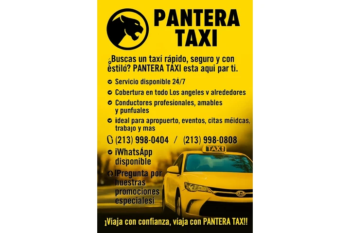 L.A PANTERA TAXI image 1