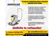 Placa Wacker Neuson BPS 1550 B en Durango