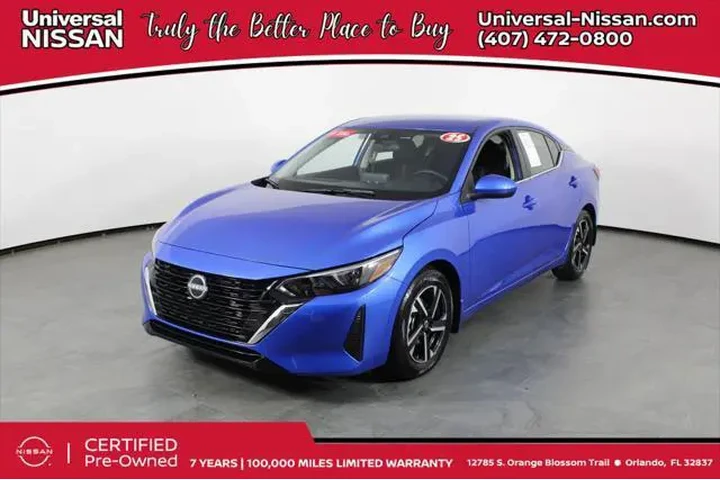 $18070 : Nissan Sentra 2025 SV 4dr Se image 1
