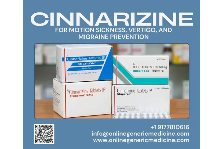 Treat vertigo with Cinnarizine image 1