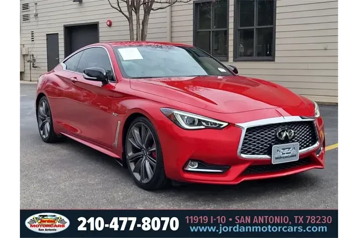 $35299 : INFINITI Q60 2019 Red Sport image 6