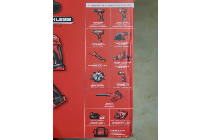 $750 : Milwaukee m18 18volt cordless image 1