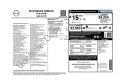 $39998 : Nissan Armada 2022 4x4 Plati thumbnail