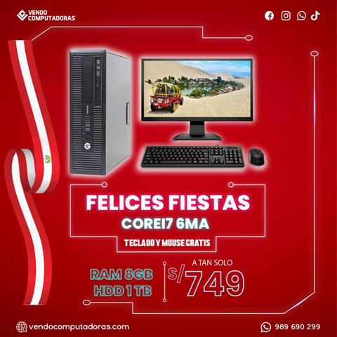 $749 : ¡PRECIAZOS EN COMPUTADORAS! image 1