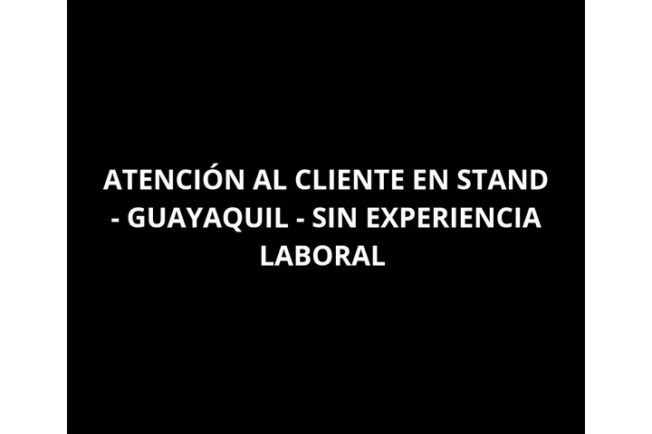 Se requiere personal Guayaquil image 1