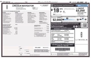 $27998 : Lincoln Navigator 2018 4x4 R thumbnail