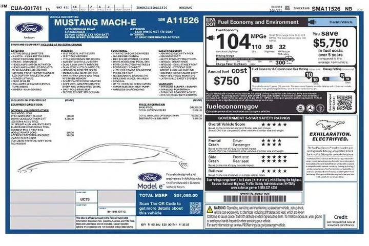 $39000 : Ford Mustang Mach-E 2025 AWD image 3