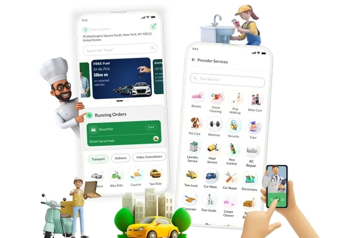 Multi Service App Like Gojek image 1