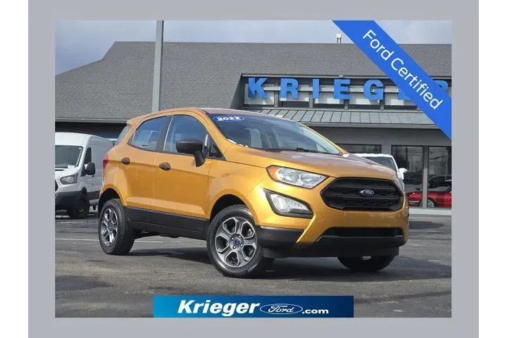 $15686 : Ford EcoSport 2022 AWD S 4dr image 1