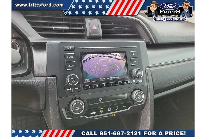 $18608 : Honda Civic 2018 LX 4dr Hatc image 10