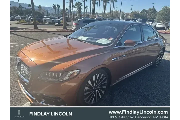 $21378 : Lincoln Continental 2018 Bla image 1