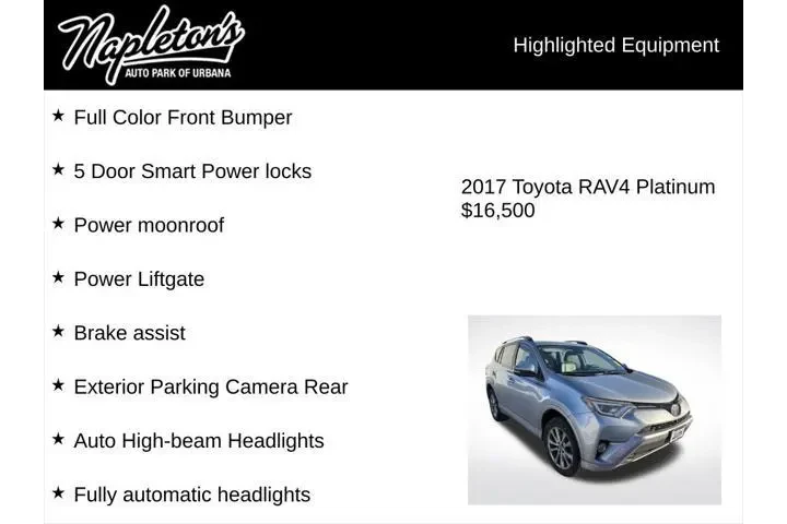 $16500 : Toyota RAV4 2017 AWD Limited image 6