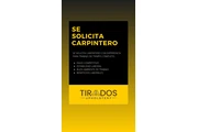 SE SOLICITA CARPINTERO