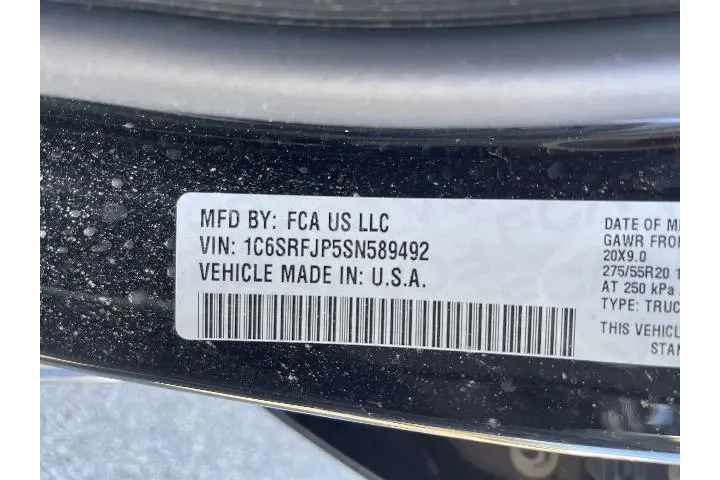 $39989 : Ram 1500 2025 4x4 Laramie 4d image 5