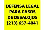 ASISTENCIA LEGAL EN DESALOJOS en Los Angeles