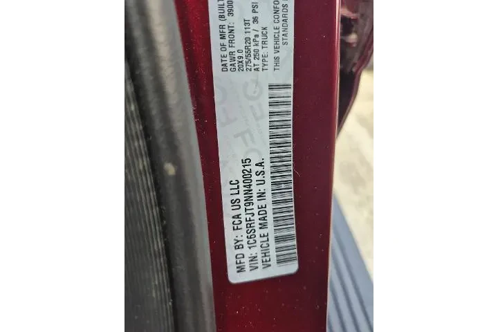 $32981 : Ram 1500 2022 4x4 Laramie 4d image 5