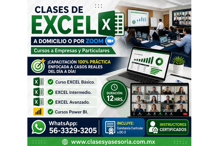 CLASES de EXCEL a domicilio image 5