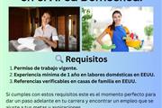 SOLICITAMOS PERSONAL DOMESTICO en Miami