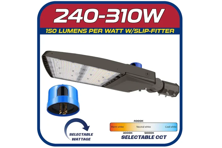 240-310W Shoebox LED Light image 1