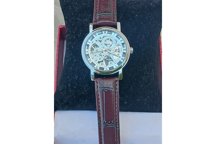 $500 : 💥Reloj nuevo Mecánico transpa image 2