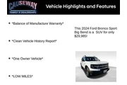 $29985 : Ford Bronco Sport 2024 AWD B thumbnail