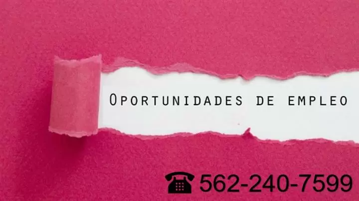 OPORTUNIDAD DE EMPLEO image 1