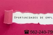 OPORTUNIDAD DE EMPLEO en Los Angeles