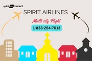 Spirit multi city flight en New York