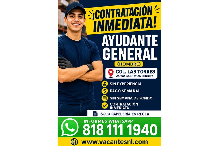URGENTE SOLICITAMOS MONTRERREY image 2