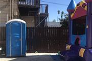 Decoración telas globos toro en Los Angeles