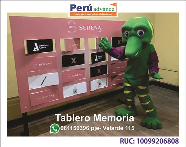 TABLERO DE MEMORIA JUEGOS image 7