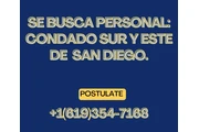 Oportunidad de trabajo en San Diego