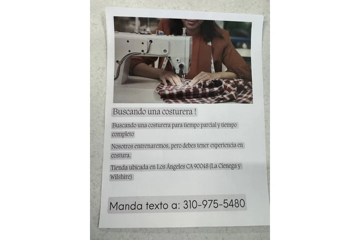 Buscando una costurera image 1