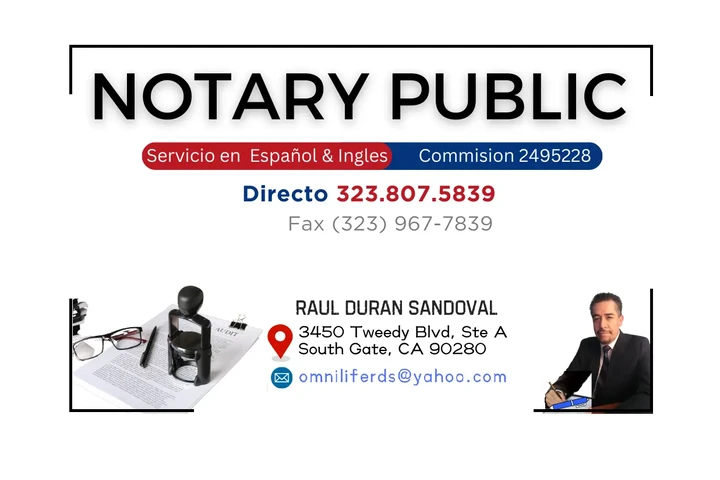 SEGURO & NOTARY PUBLIC image 1
