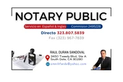 SEGURO & NOTARY PUBLIC en Los Angeles