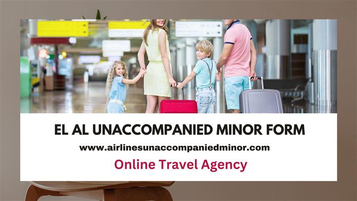 El Al Unaccompanied Minor Form image 1