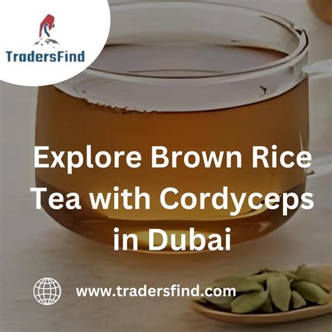 Brown Rice Cordyceps Tea image 1