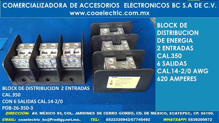 BLOCK DE DISTRIBUCC.DE ENERGIA image 1