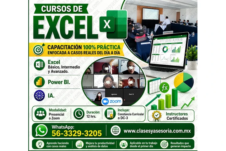 Clases de EXCEL a domicilio image 1