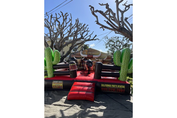 Toros mecánicos-farm table image 2