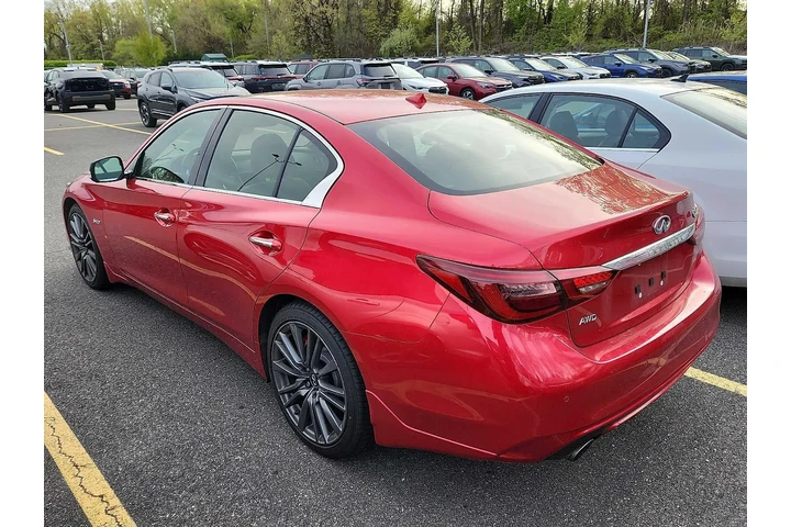 $22673 : INFINITI Q50 2018 AWD Red Sp image 4