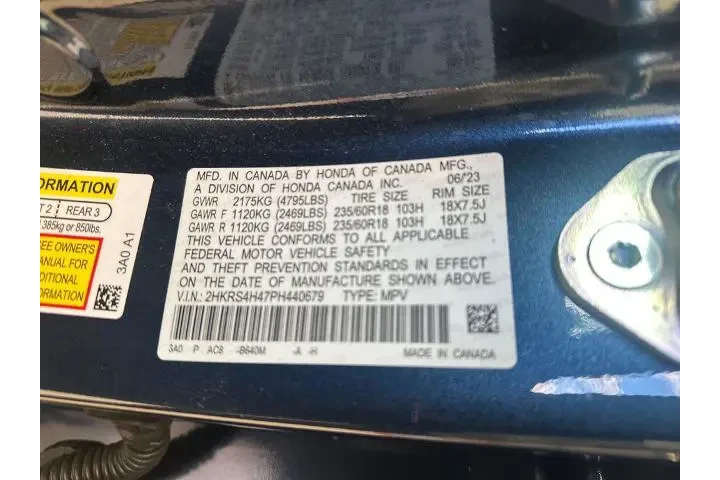 $28385 : Honda CR-V 2023 AWD EX 4dr S image 10